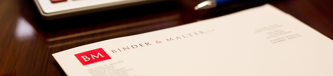 Binder & Mattel.